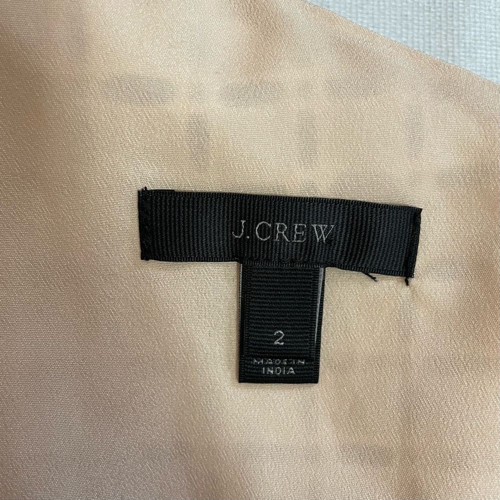 J.Crew J. Crew White One-Shoulder Ruffle Eyelet Cotton Top Size 2 Size XS / US 0-2 / IT 36-38 - 7 Thumbnail