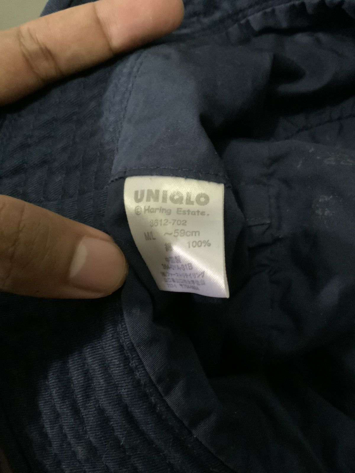 Keith Haring Uniqlo Keith Haring Indigo Hat Size ONE SIZE - 8 Thumbnail