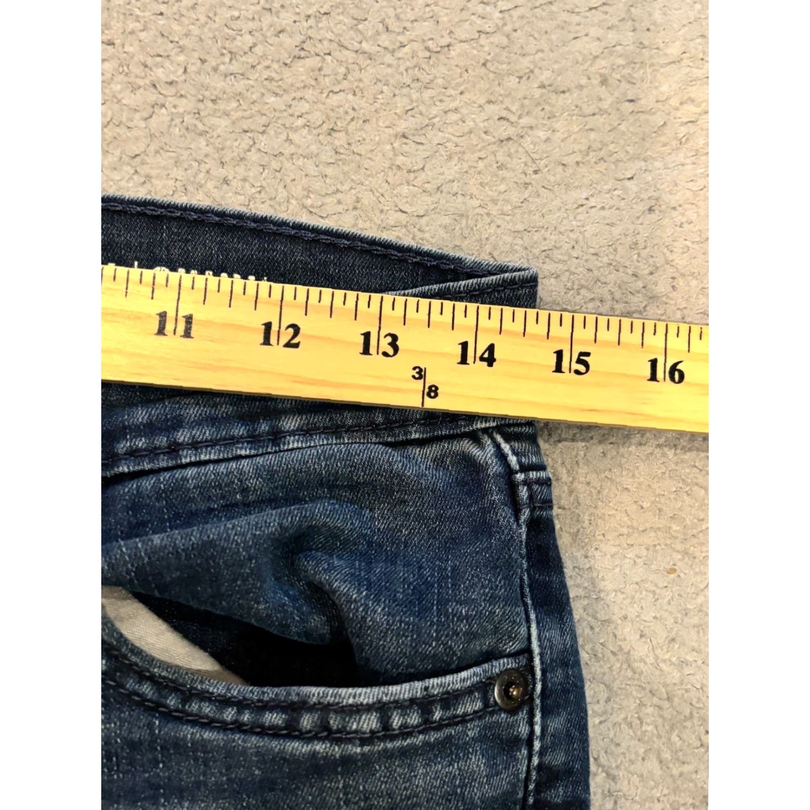 Levi's Levi's Levi Strauss Signature Jeans Mens 29x30 Blue Skinny Stretch Denim Medium Wash Jeans Size US 29 - 4 Thumbnail