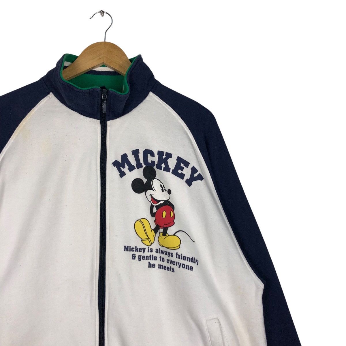Mickey Mouse × Vintage Mickey Mouse Sweater Jacket Rare Vintage Large Size US L / EU 52-54 / 3 - 5 Thumbnail