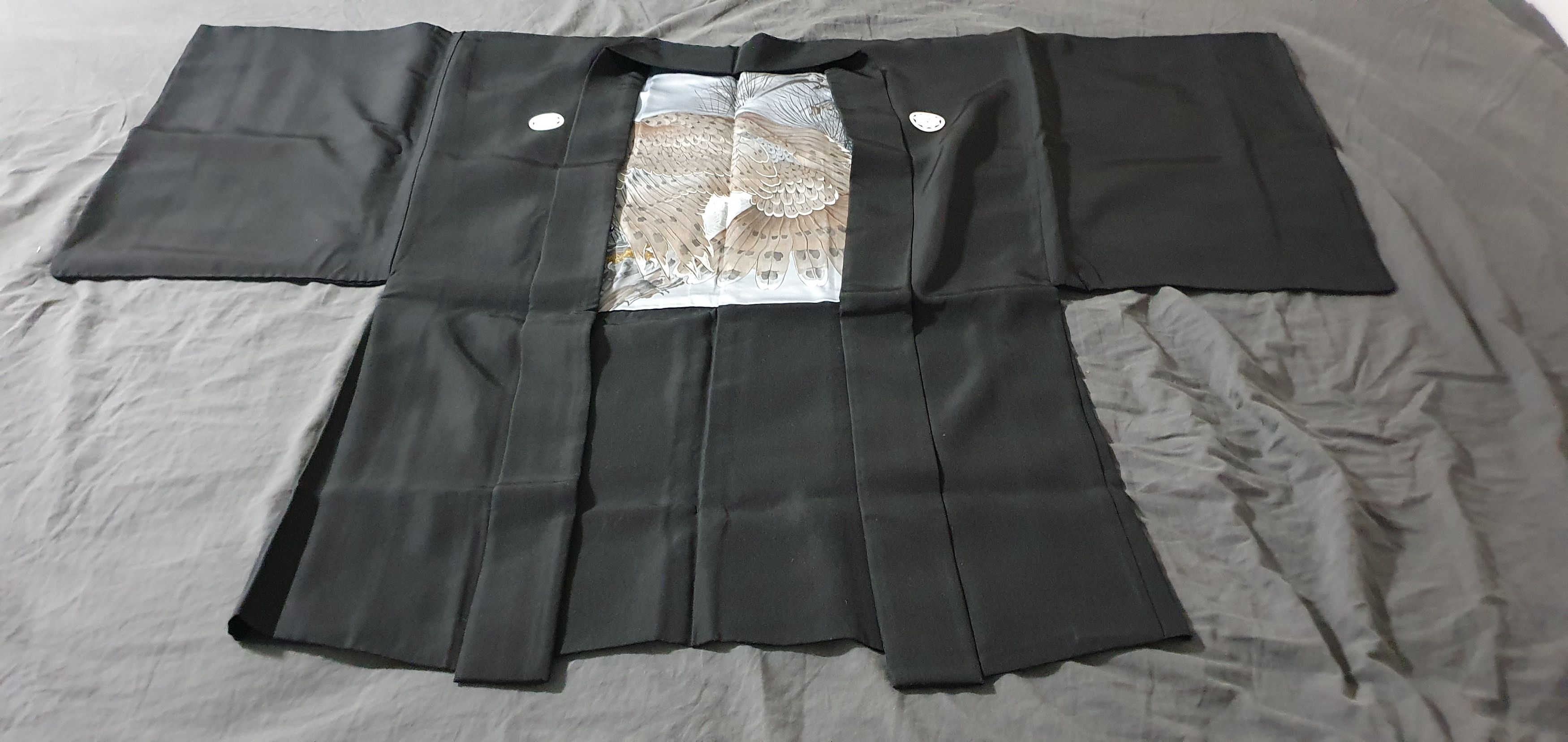 Japanese Brand Men's Haori/Kimono Jacket Japanese Sparrow Hawk Size US M / EU 48-50 / 2 - 5 Thumbnail