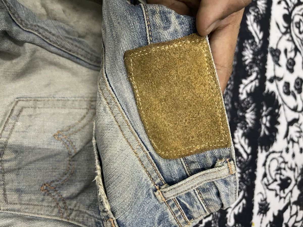 Edwin 90s OG EDWIN 512 RV DISTRESSED JEANS FLARE Size US 30 / EU 46 - 19 Thumbnail