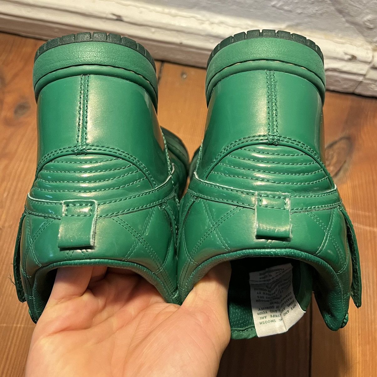 Nike × Supreme Supreme x Nike Dunk Hi Quilted “Green” Olympic Pack Size US 8 / EU 41 - 12 Thumbnail