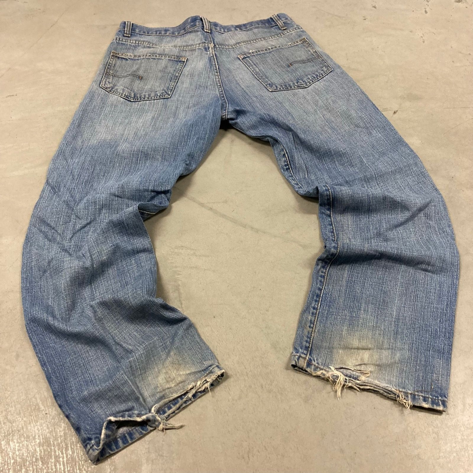 Vintage Vintage Y2K Calvin Klein baggy jeans 32x30 Size US 32 / EU 48 - 2 Thumbnail