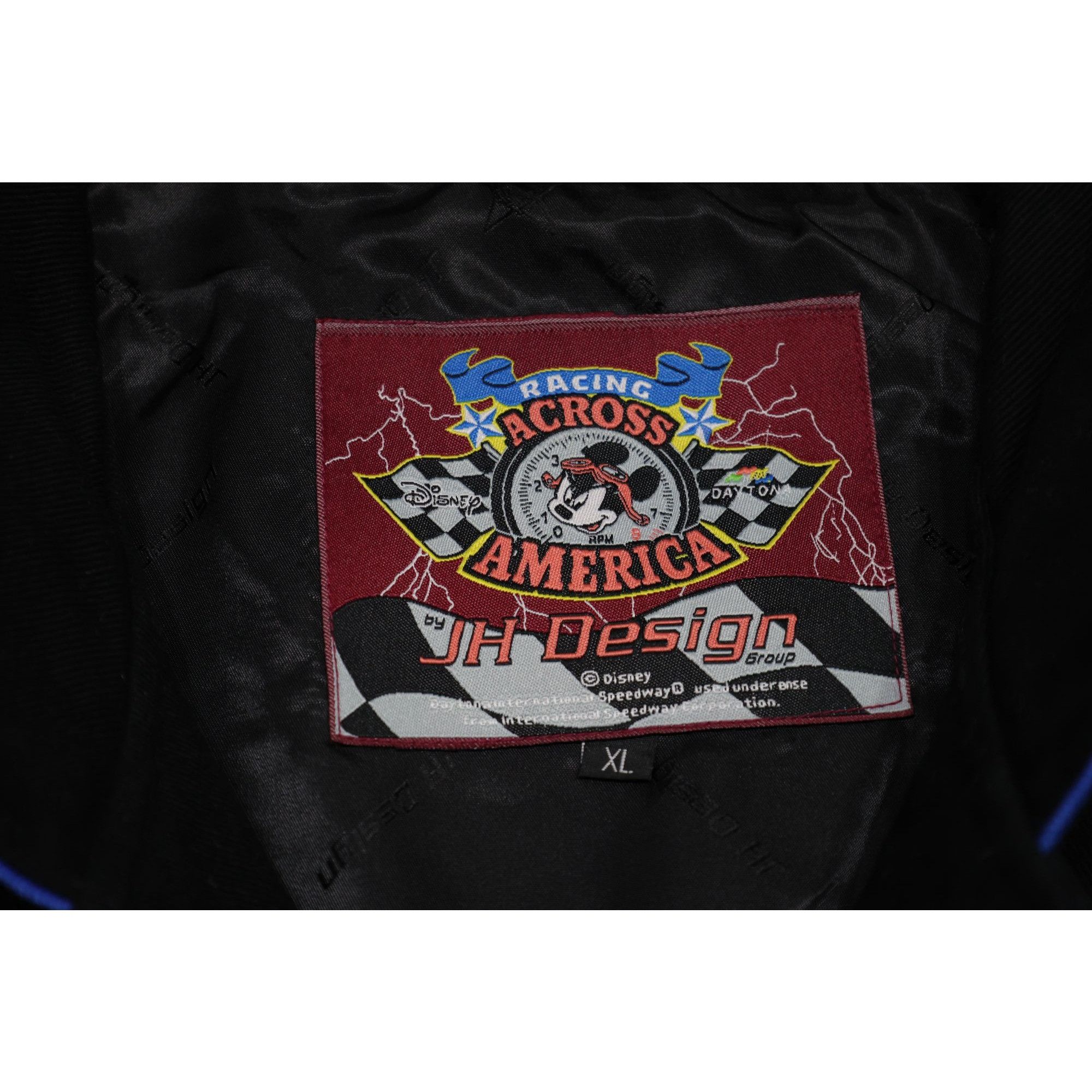 Jeff Hamilton Vintage Disney Team Nascar Racing Jacket Size US XL / EU 56 / 4 - 3 Thumbnail