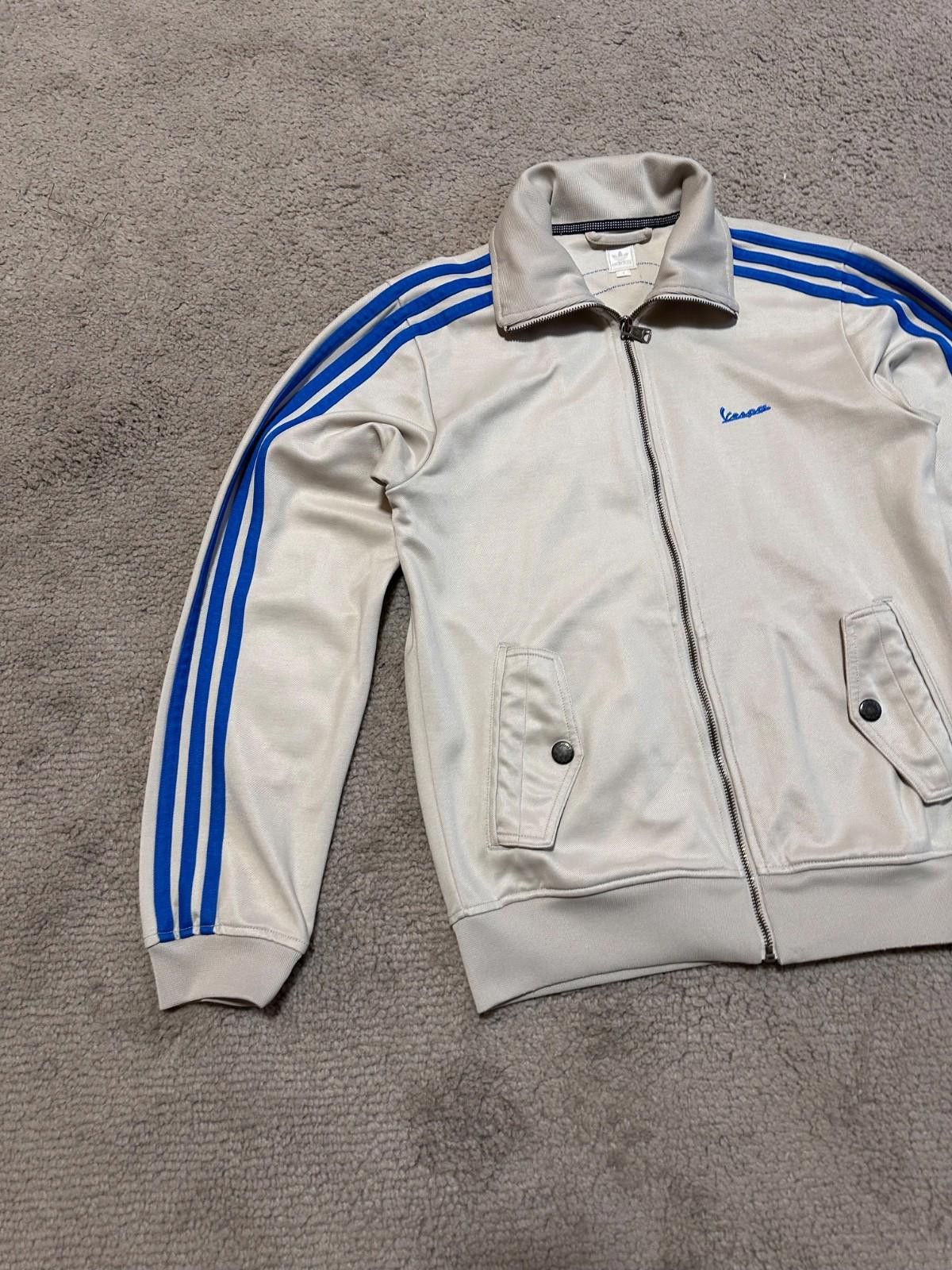 Adidas Adidas Vespa Mens Tracksuit Jacket Track Top Retro Rare S Size US S / EU 44-46 / 1 - 2 Thumbnail