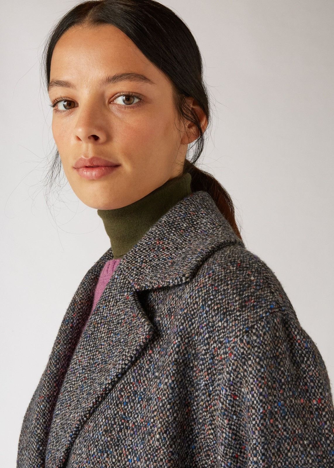 Loro Piana o1srvl11e0824 Henrik Cashmere Coat in Grey Size XL / US 12-14 / IT 48-50 - 4 Thumbnail