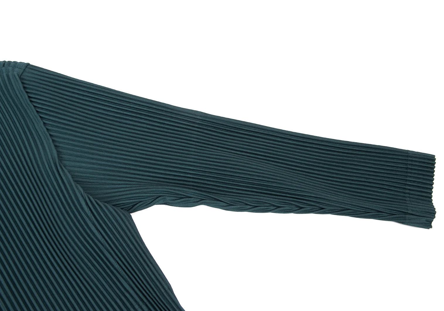 Issey Miyake Pleated Tailored Jacket in Turquoise Size US S / EU 44-46 / 1 - 6 Thumbnail
