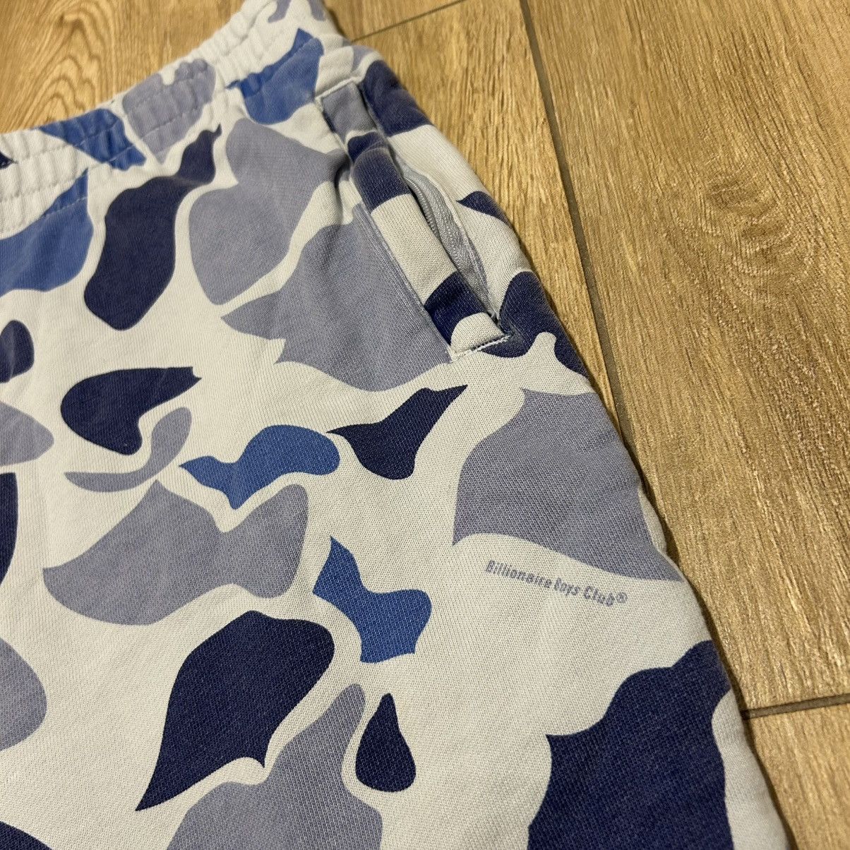 Billionaire Boys Club Vintage Billionaire Boys Club Blue Camo Shorts Size US 32 / EU 48 - 3 Thumbnail