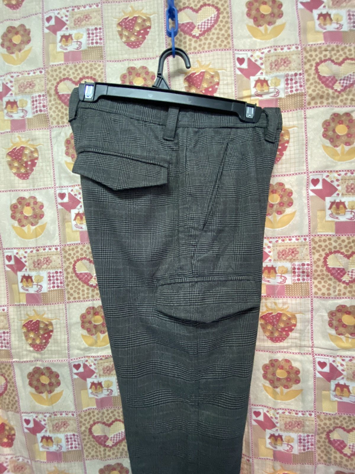 Issey Miyake × Tete Homme Japan Designer Issey Miyake Checkered 6 Pocket Cargo Size US 30 / EU 46 - 4 Thumbnail