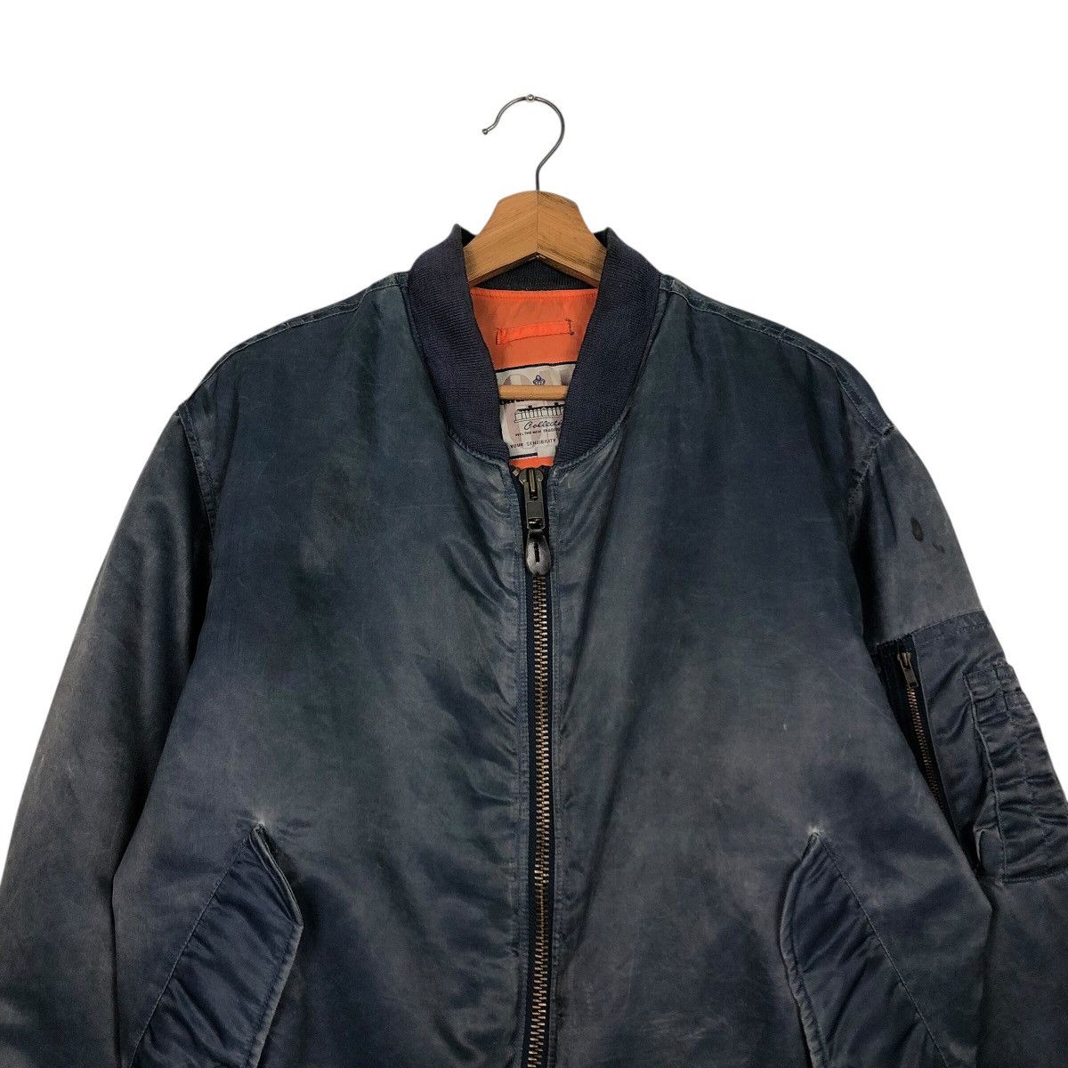 Japanese Brand 📌Vintage Fly Bomber Jacket Military Gimny Word Issey Miyake Size US M / EU 48-50 / 2 - 4 Thumbnail