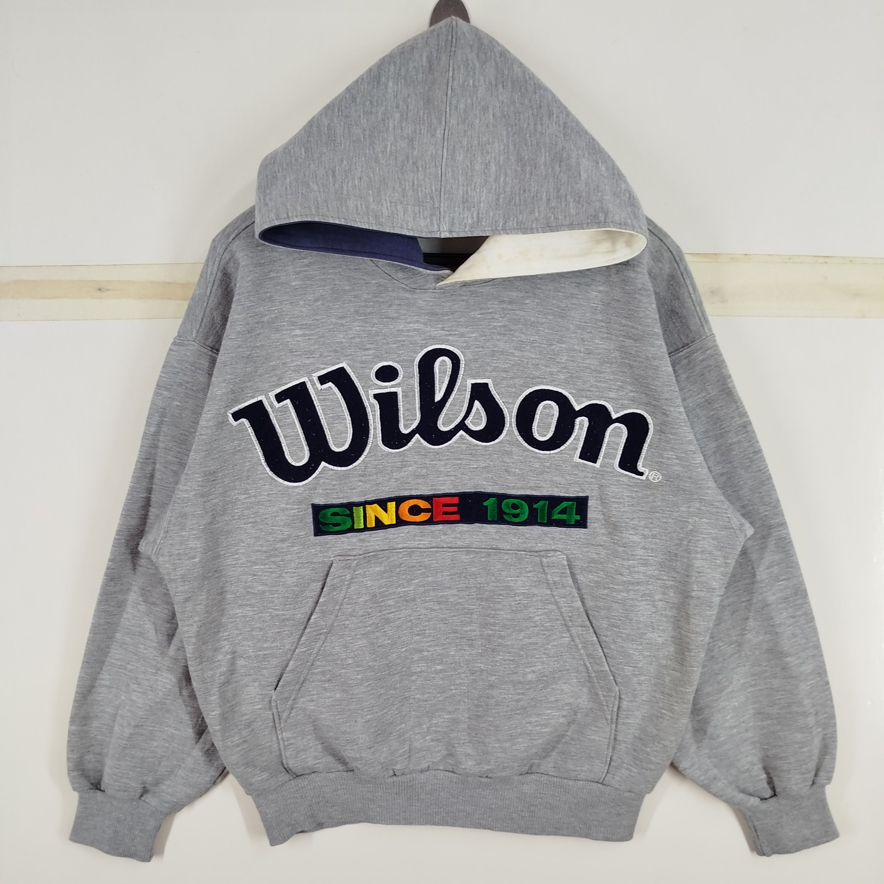 Japanese Brand × Wilson Vintage Wilson Embroidery Big Spell Out Logo Made In Japan Size US M / EU 48-50 / 2 - 1 Thumbnail