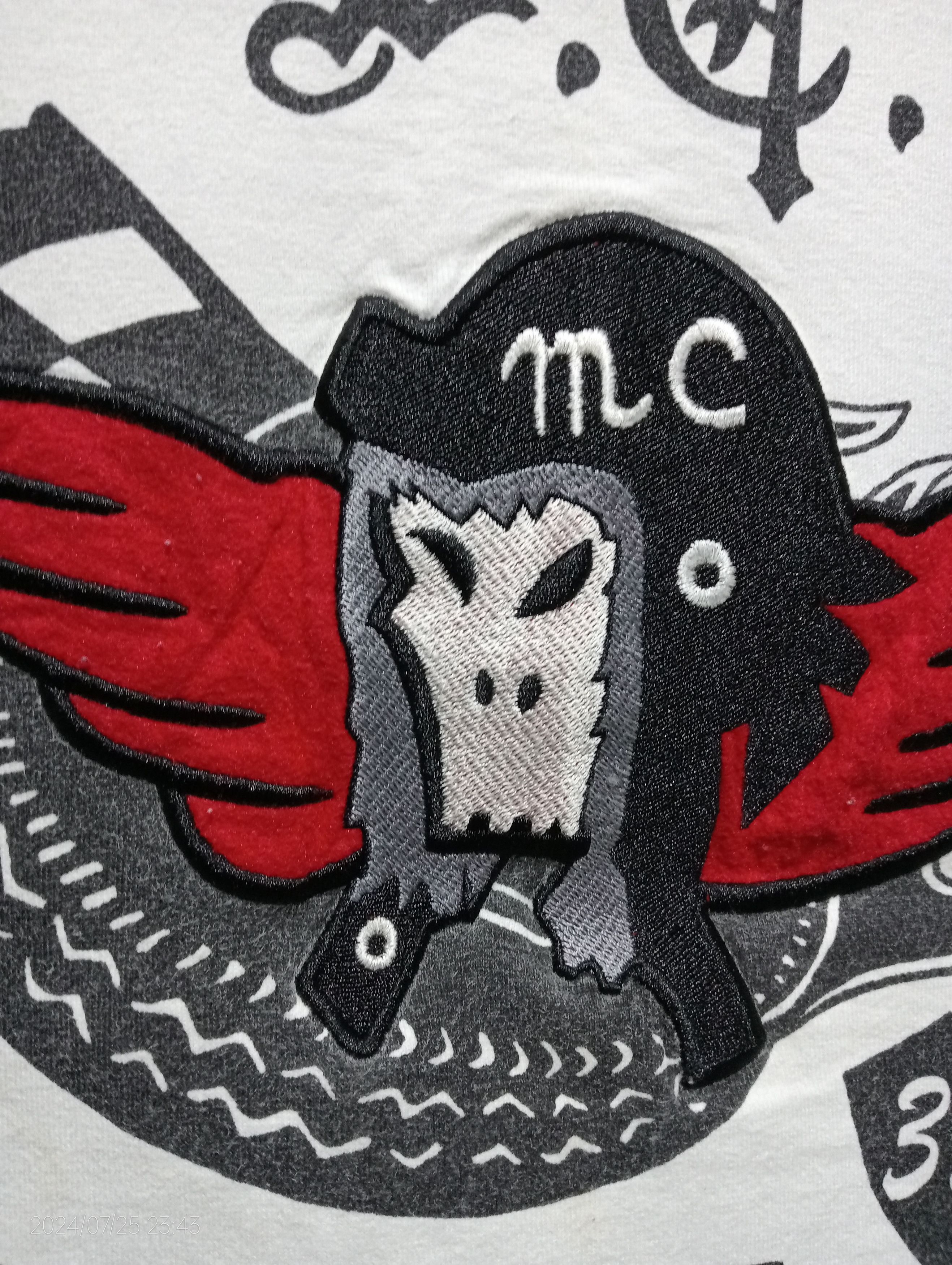 Japanese Brand Vintage MWS Kamikaze Motorcycle Long Sleeve Tshirt Size US M / EU 48-50 / 2 - 11 Thumbnail