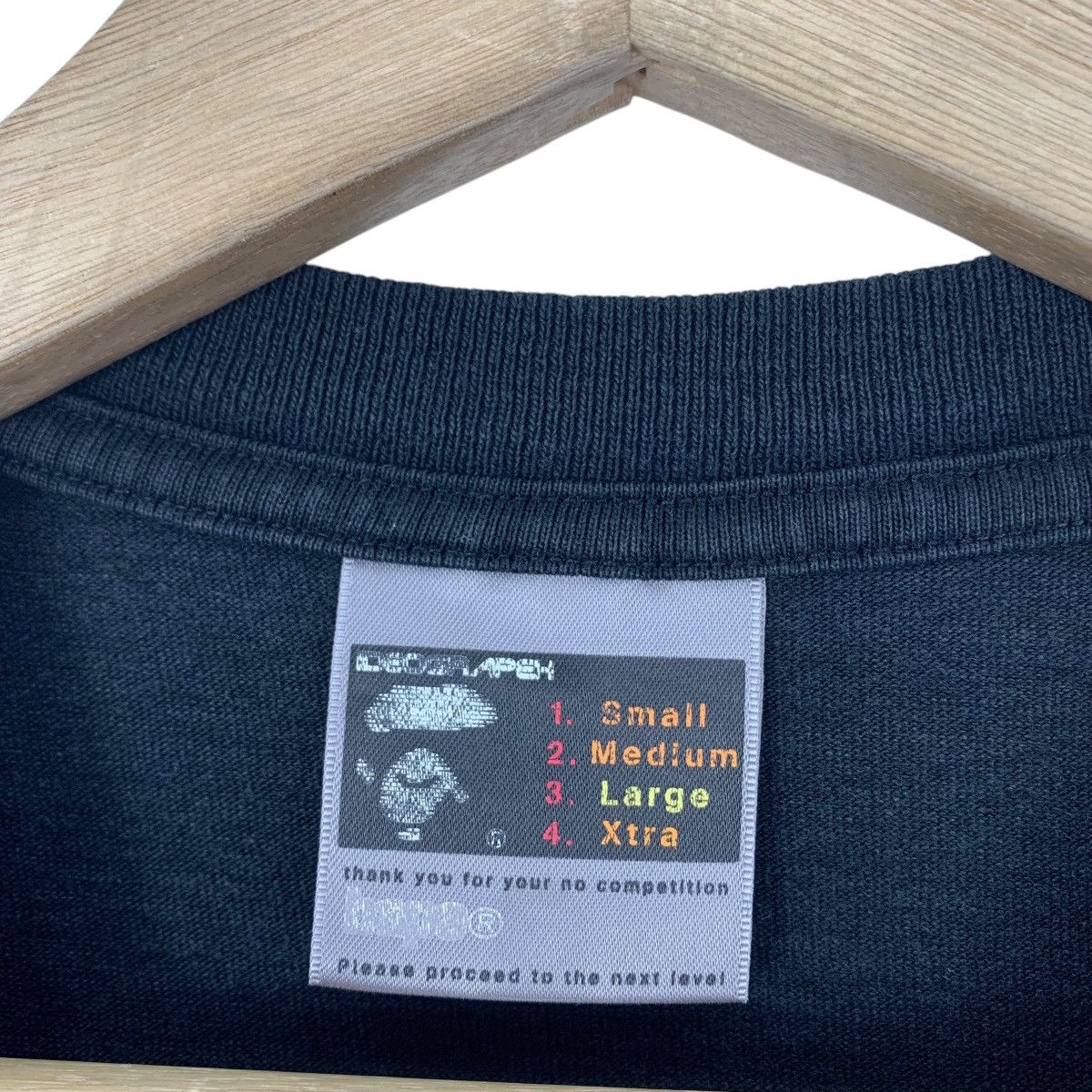 Bape × Vintage Vintage BATHING APE bape sta centre logo printed tee Size US L / EU 52-54 / 3 - 6 Thumbnail