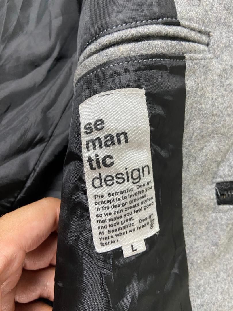 semanticdesign Semantic Design Wool Duffle Hoodie Jacket (203) Size US L / EU 52-54 / 3 - 3 Thumbnail
