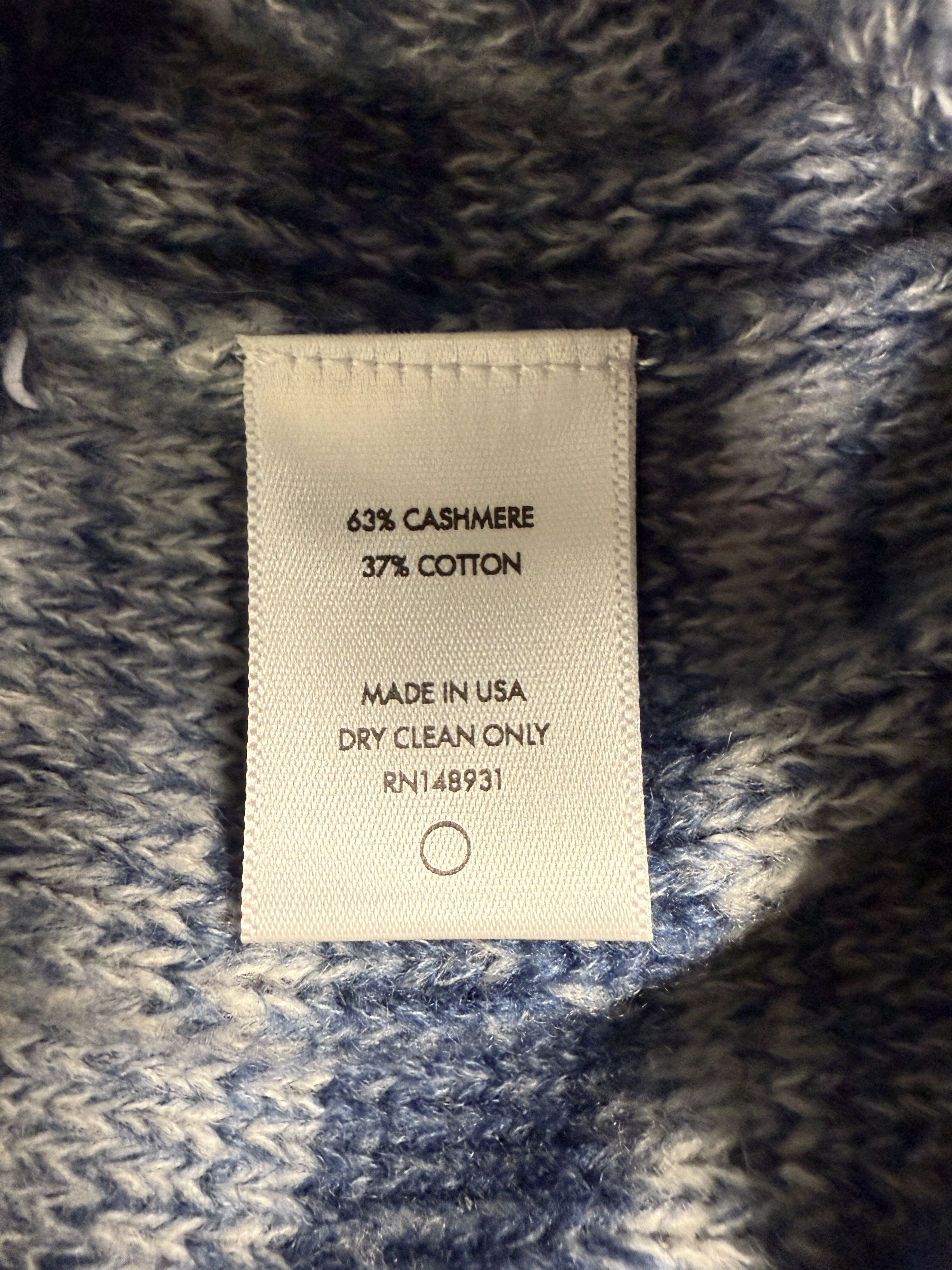 The Elder Statesman $1200 The Elder Statesman Nimbus Crest Cashmere Stripe Pants Size 30" / US 8 / IT 44 - 14 Thumbnail