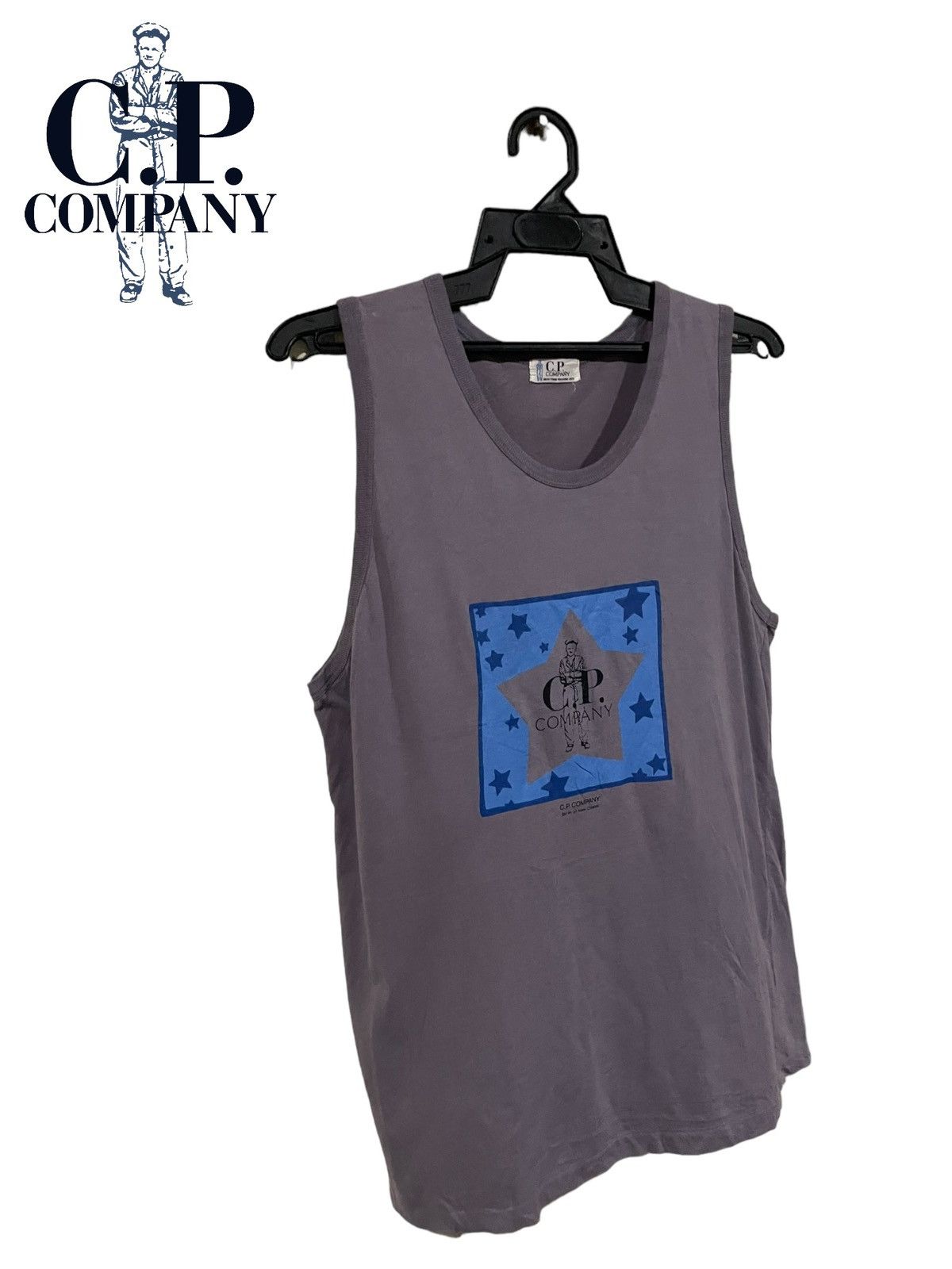 C.P. Company × Massimo Osti VTG C.P. Company Massimo Osti Single Stitch Tank Tops Size US M / EU 48-50 / 2 - 9 Thumbnail