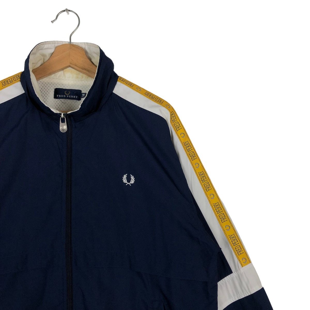 Fred Perry 🔥90’s Vintage Fred Perry Striped Jacket Inspire Raff Simons Size US M / EU 48-50 / 2 - 6 Thumbnail
