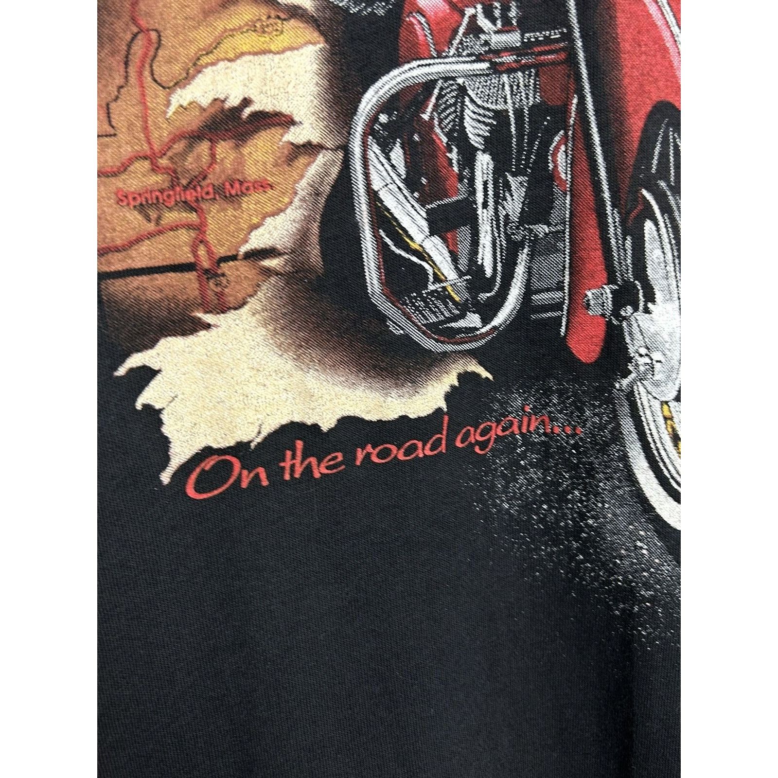Indian Motorcycle 90s Vintage Indian Motorcycles On The Road Again T-Shirt Size US L / EU 52-54 / 3 - 3 Thumbnail