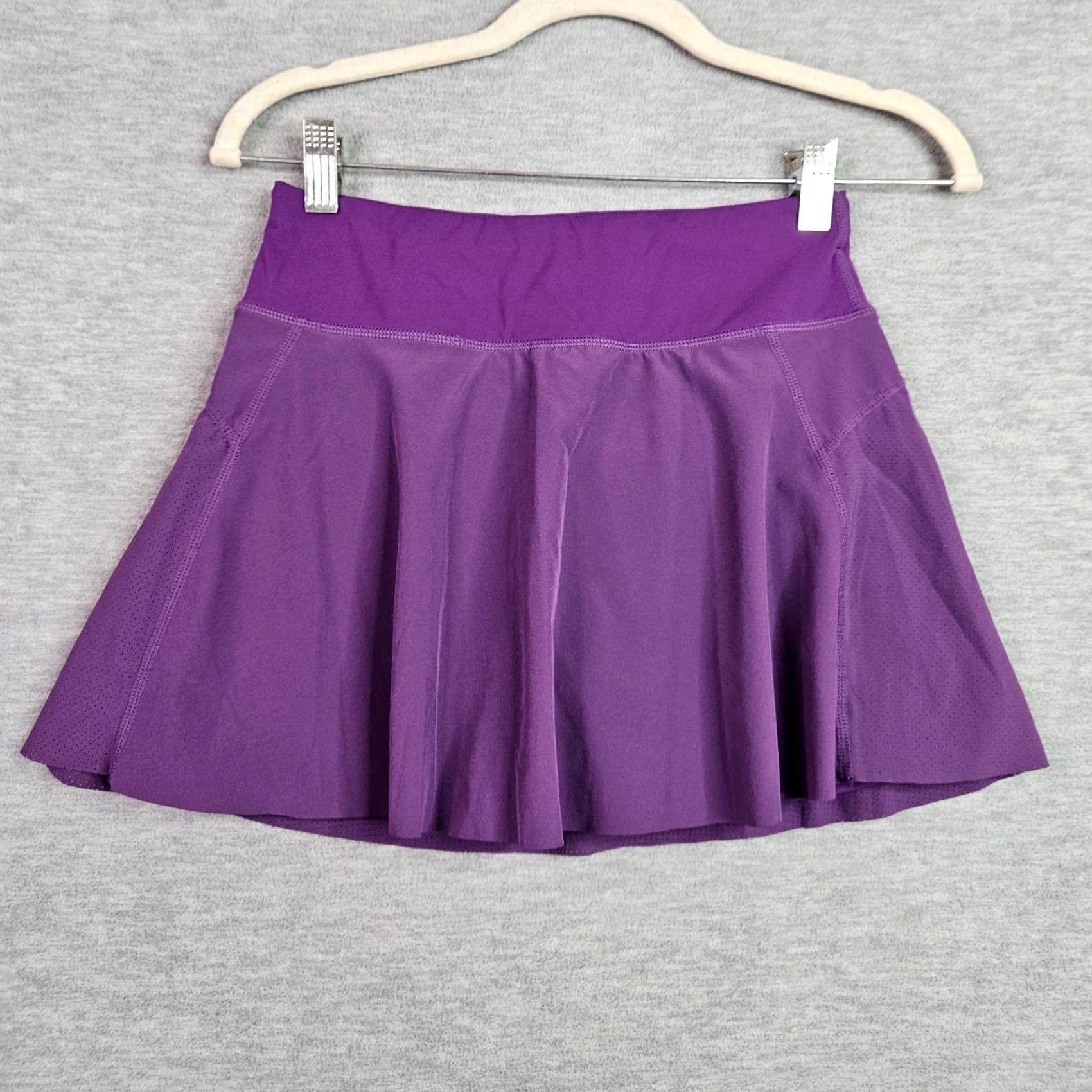 Sweaty Betty Sweaty Betty Skort Women's Purple XS Short Logo All Seasons Regular Knit Polyester Elastane Sport Size 26" / US 2 / IT 38 - 2 Thumbnail