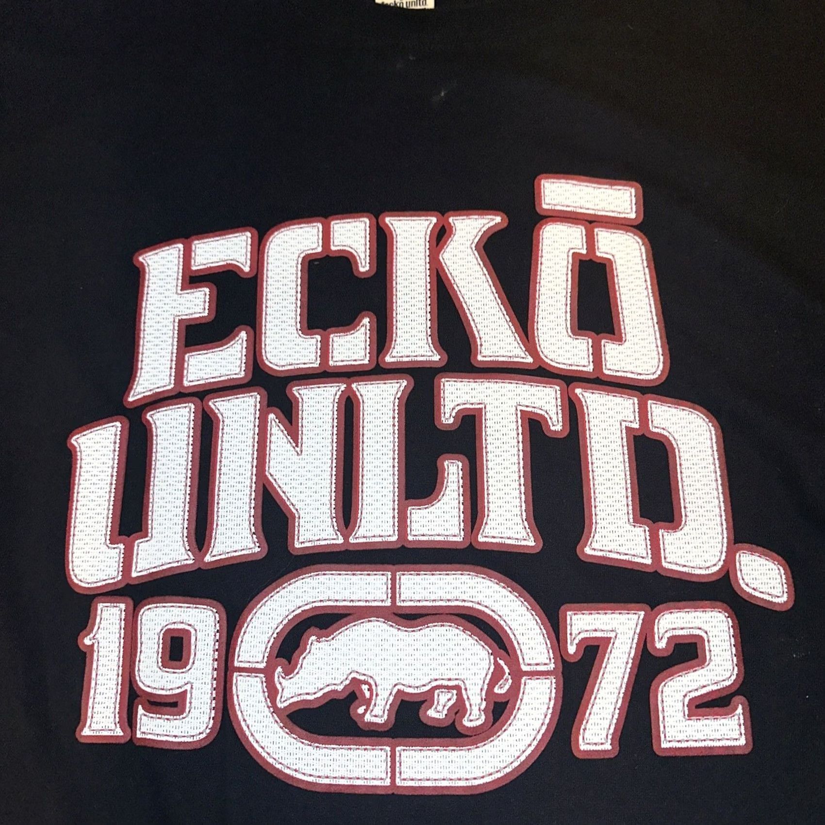 Ecko Unltd. VINTAGE Ecko Unltd. T-Shirt Long Sleeve Mens L Black Red Graphic 90s Hip Hop Retro Limited Edition Size US L / EU 52-54 / 3 - 2 Thumbnail