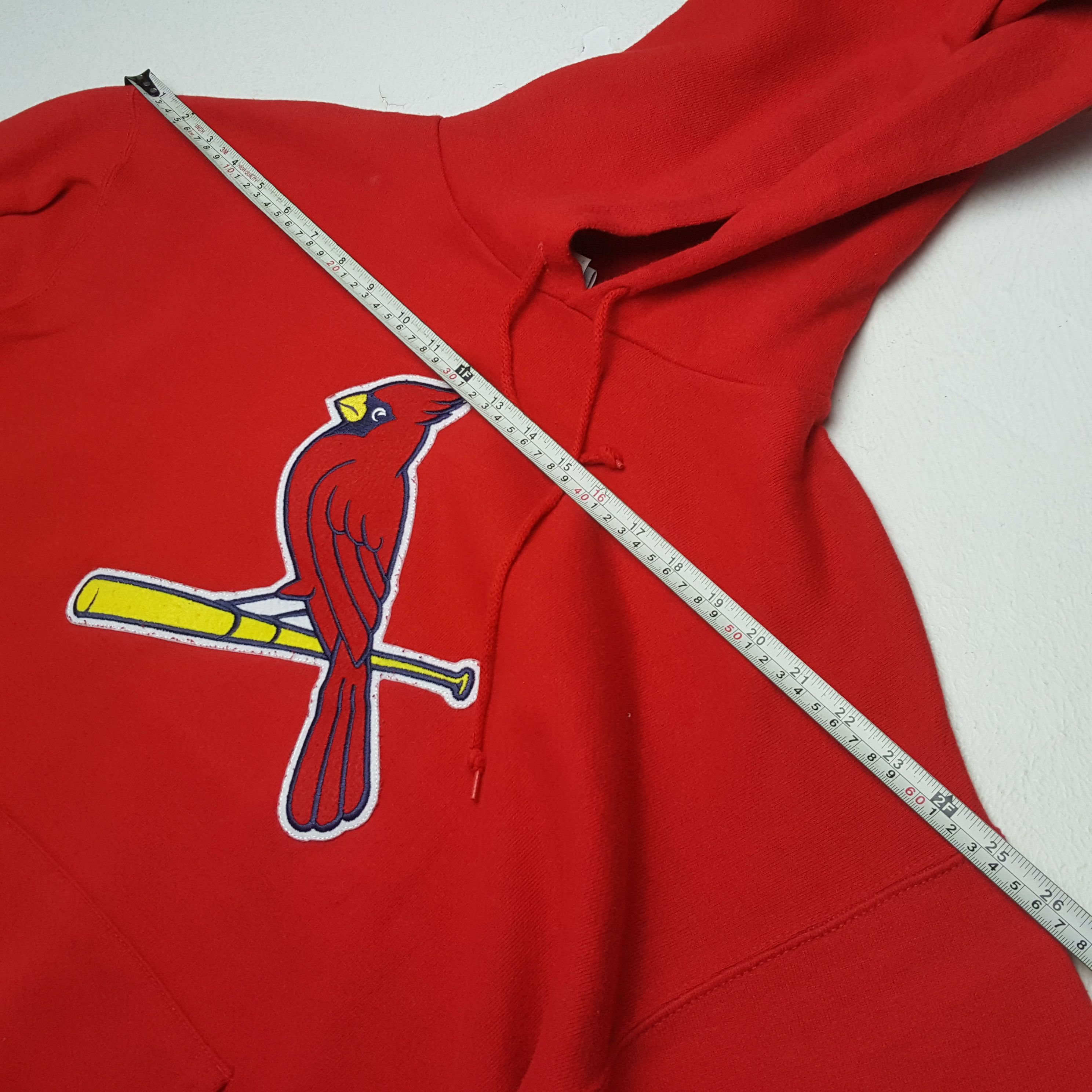 MLB × Vintage ST.LOUIS CARDINALS MLB Baseball Team Hoodies Size US XL / EU 56 / 4 - 5 Thumbnail