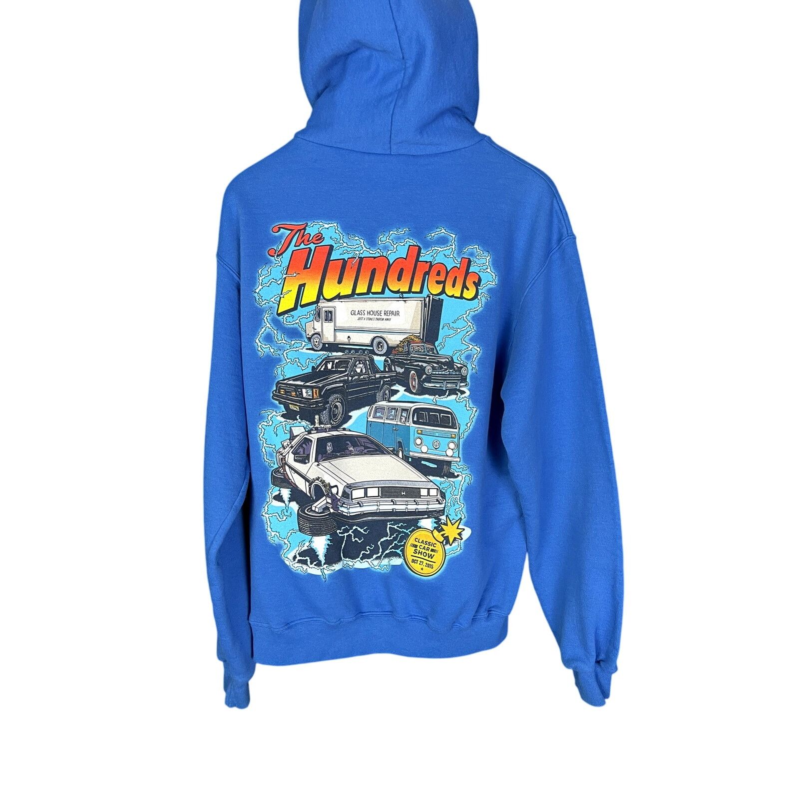 The Hundreds The Hundreds x Back To The Future Outta Time Hoodie - Blue Size US M / EU 48-50 / 2 - 1 Thumbnail