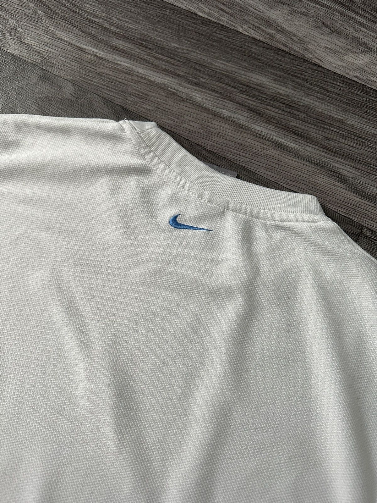 Nike Nike TN Air Max Plus White T shirt central logo drill drip Size US M / EU 48-50 / 2 - 9 Thumbnail