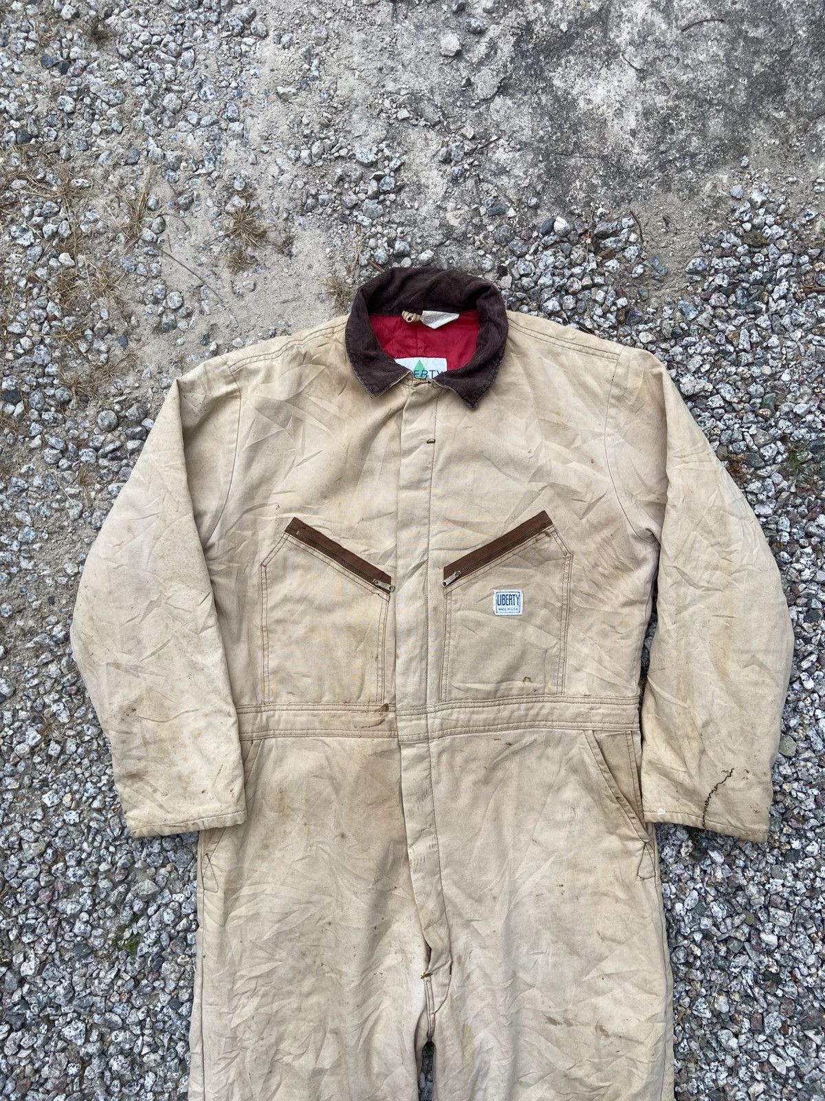 Liberty VINTAGE 70s LIBERTY WORKWEAR RUGGED OUTDOOR JACKET COVER Size US XL / EU 56 / 4 - 1 Thumbnail