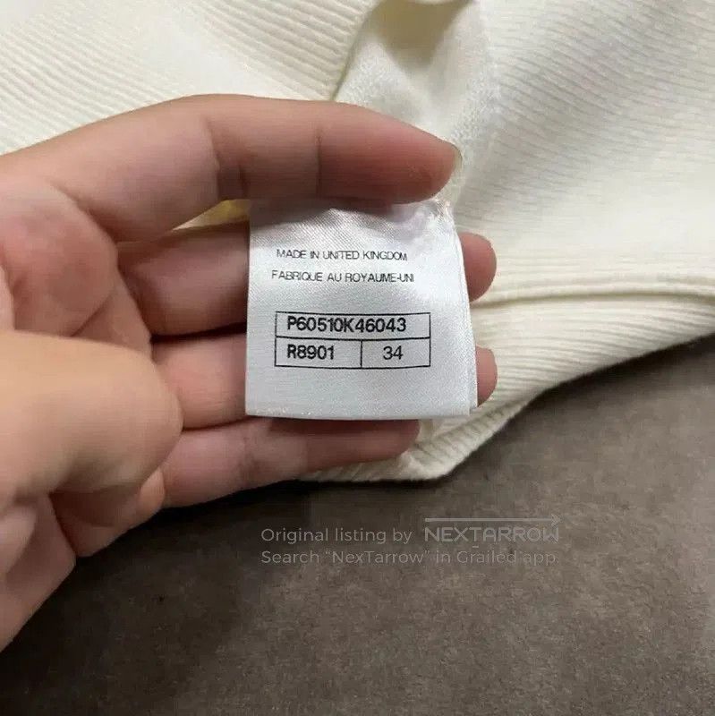Chanel Chanel Cream Cashmere Pullover Sweater for Women . Size XS / US 0-2 / IT 36-38 - 7 Thumbnail