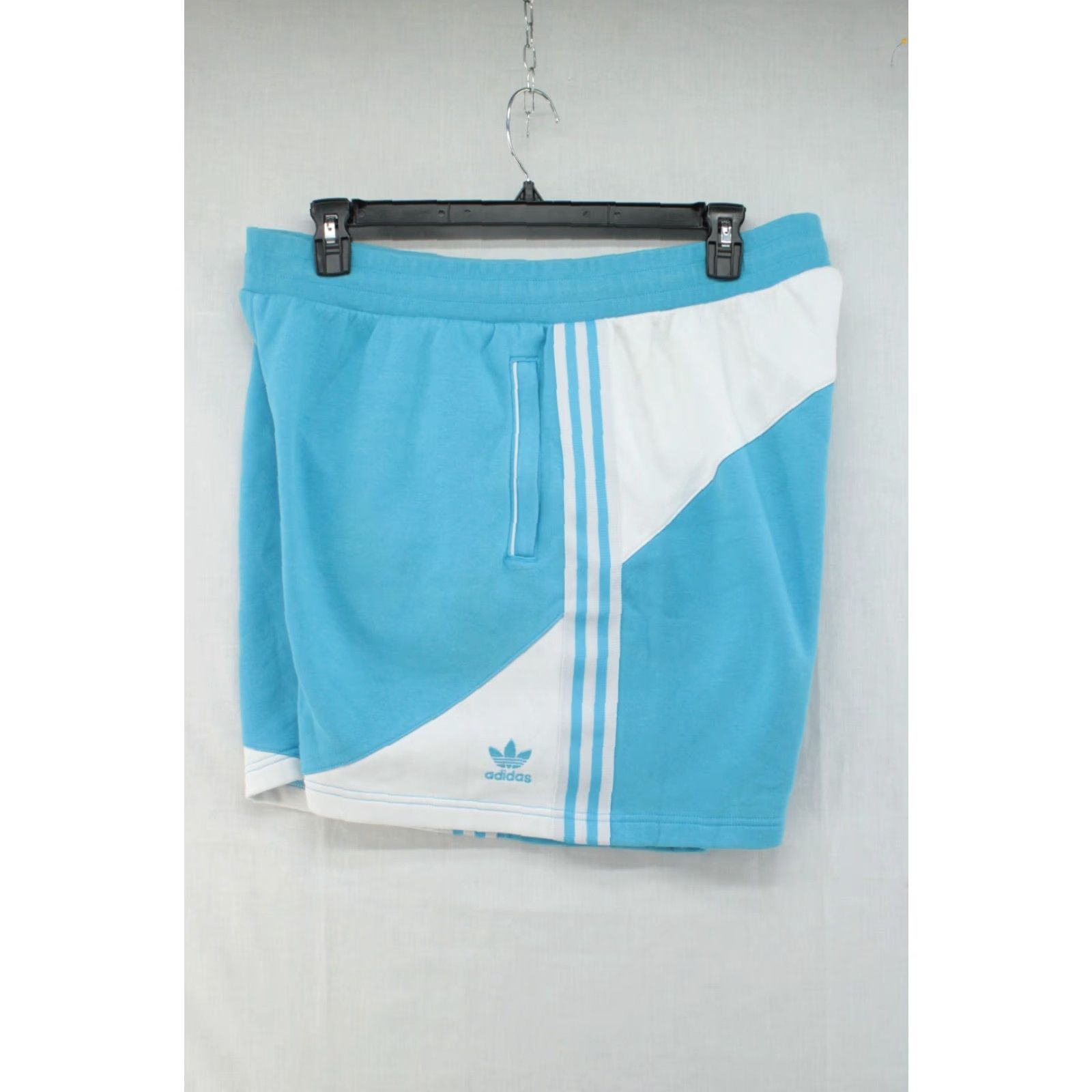 Adidas VINTAGE Adidas Original SST Fleece Shorts Mens XL 6" inseam HC2092 Vivid Blue White Size US 36 / EU 52 - 4 Thumbnail