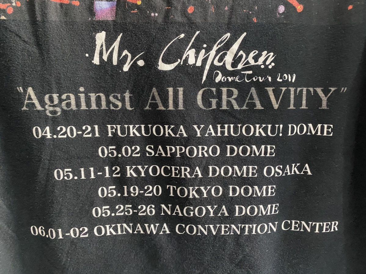 Band Tees MR CHILDREN TOUR 2019 TSHIRT Size US M / EU 48-50 / 2 - 9 Thumbnail