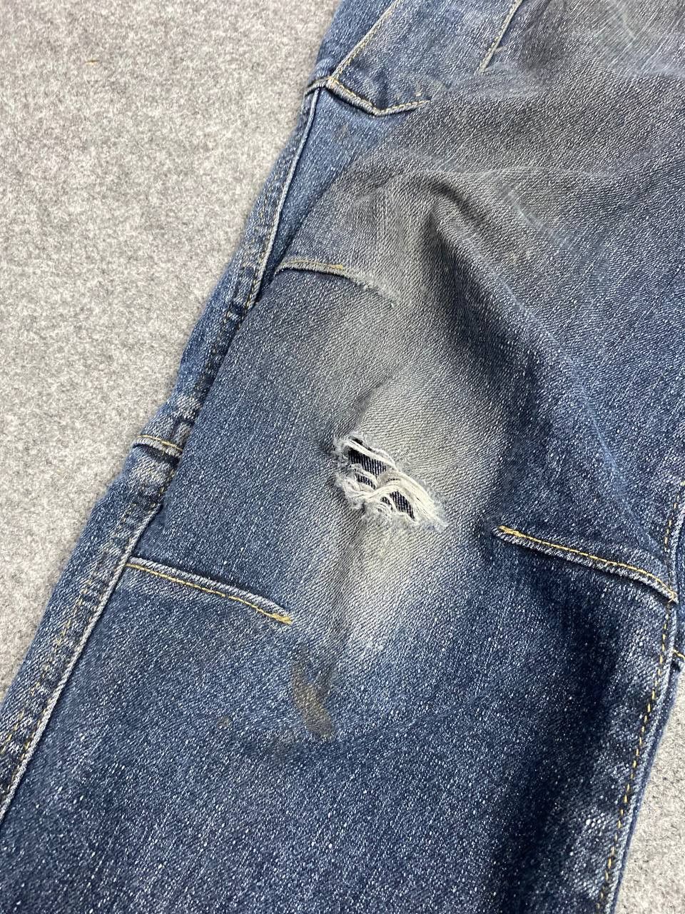 Japanese Brand japanese brands cargo denim distressed Size US 34 / EU 50 - 10 Thumbnail