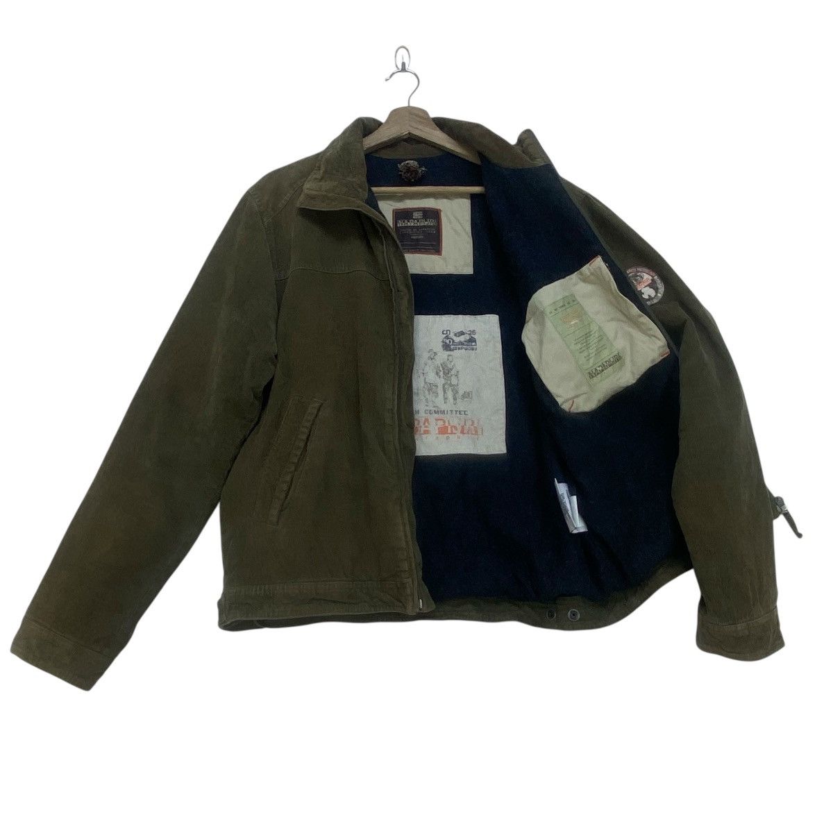Napapijri Napapijri Antarctic Research Program Corduroy Heavy Jacket Size US S / EU 44-46 / 1 - 2 Thumbnail