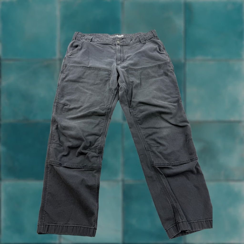 Carhartt Carhartt Pants Mens 38 Gray 38x27 Relaxed Fit Canvas Carpenter Workwear Utility Size US 38 / EU 54 - 1 Thumbnail