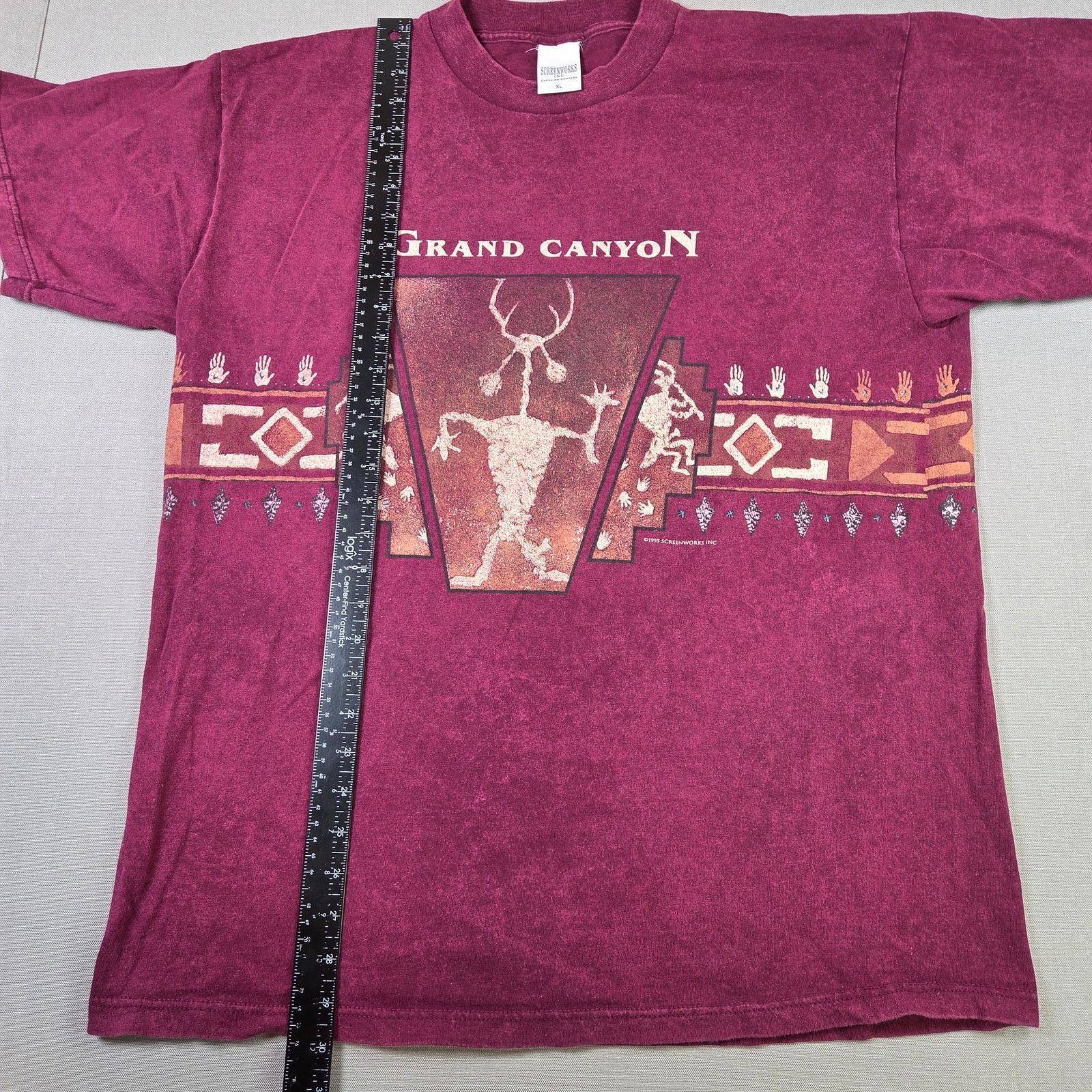 Vintage Vintage 1995 Grand Canyon Screenworks Graphic Tee Size US XL / EU 56 / 4 - 7 Thumbnail