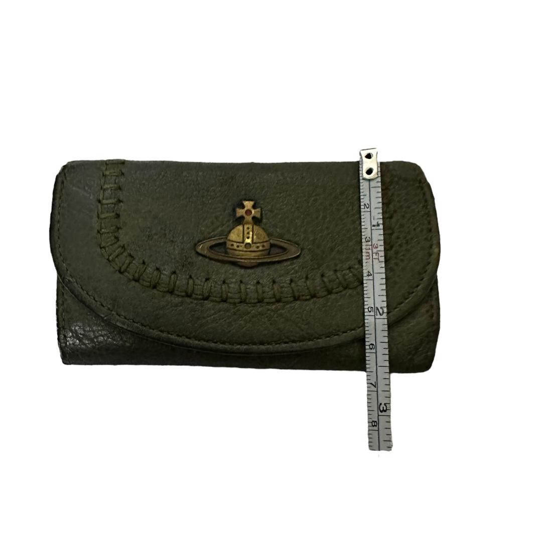 Leather Vivienne Westwood Green Leather Key Holder Bag Size ONE SIZE - 15 Thumbnail