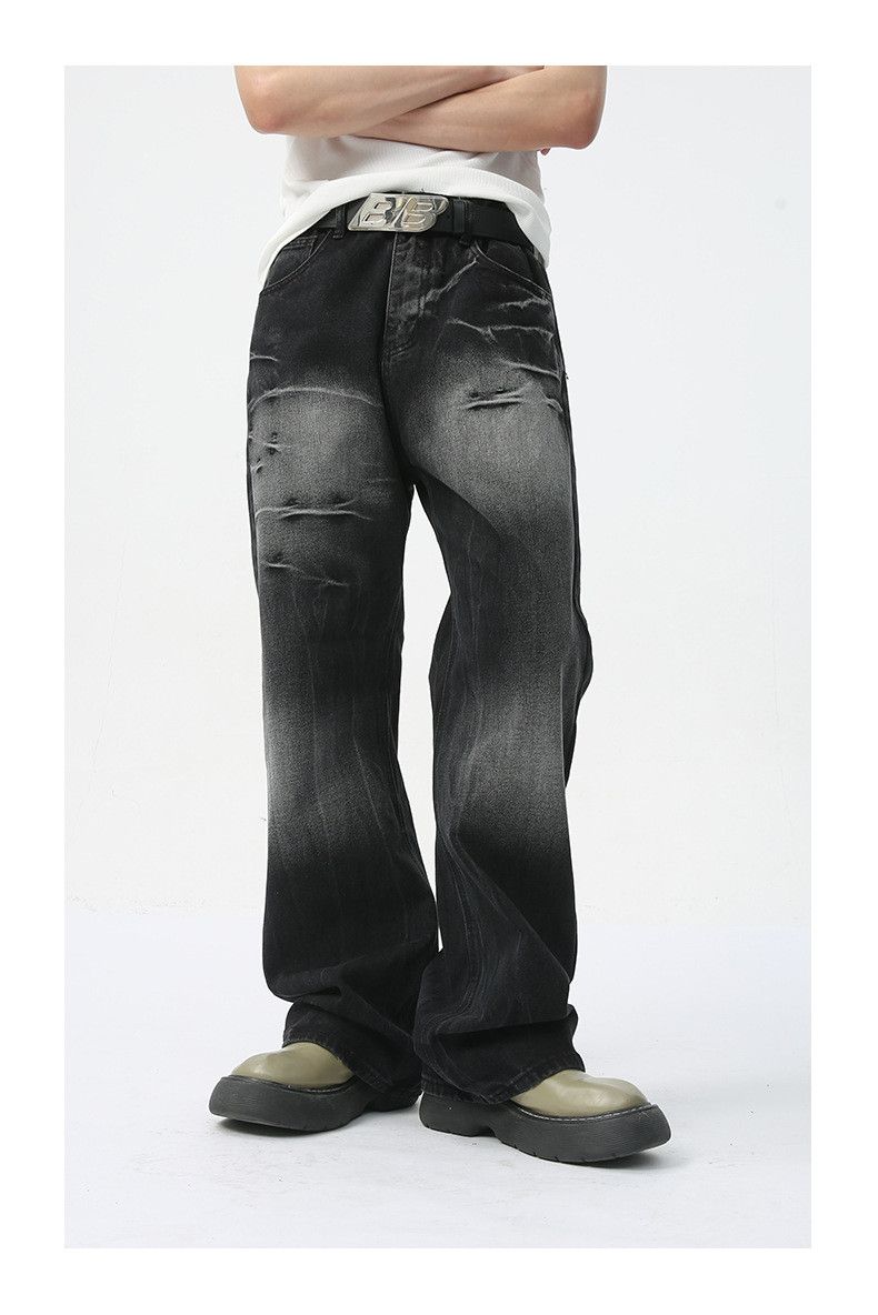 Japanese Brand × Jean American high street cool cracked damaged jeans Size US 32 / EU 48 - 4 Thumbnail