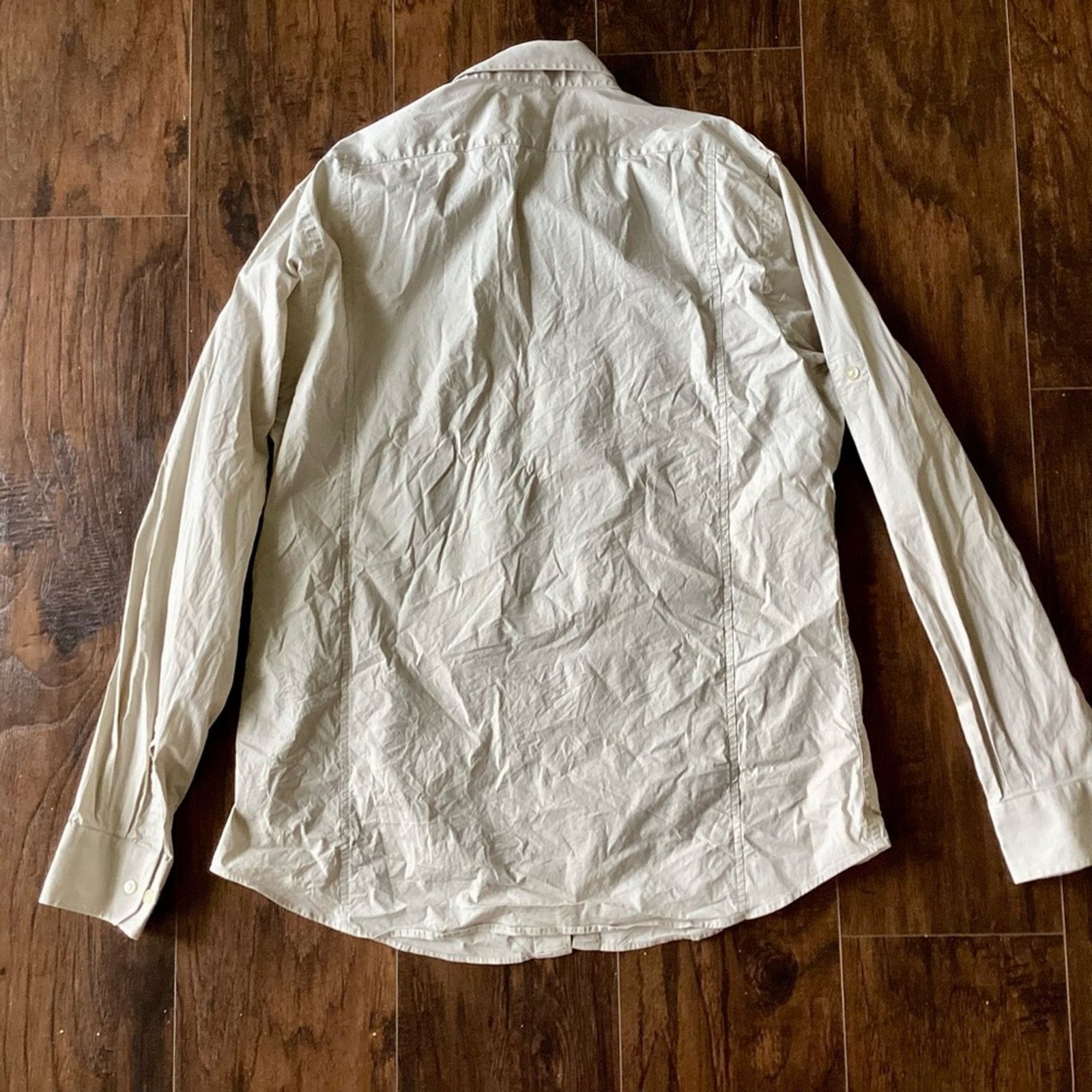 Express Express Fitted Long Sleeve Button Down Size US XL / EU 56 / 4 - 7 Thumbnail
