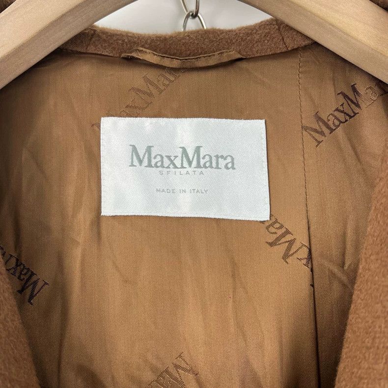 Max Mara Max Mara Dark coffee teddy wool patchwork coat Size XL / US 12-14 / IT 48-50 - 3 Thumbnail