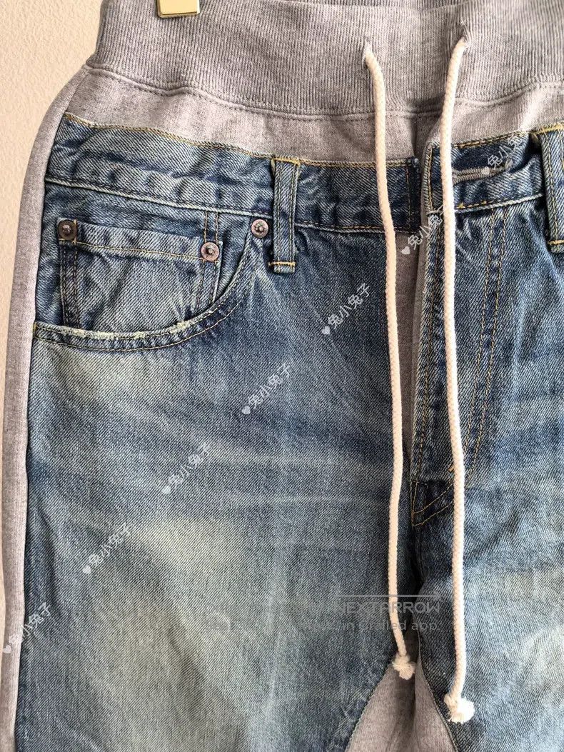 Junya Watanabe Junya Watanabe size XS Patchwork Denim Pants Size 22" - 3 Thumbnail