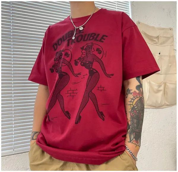 Retro punk t shirt