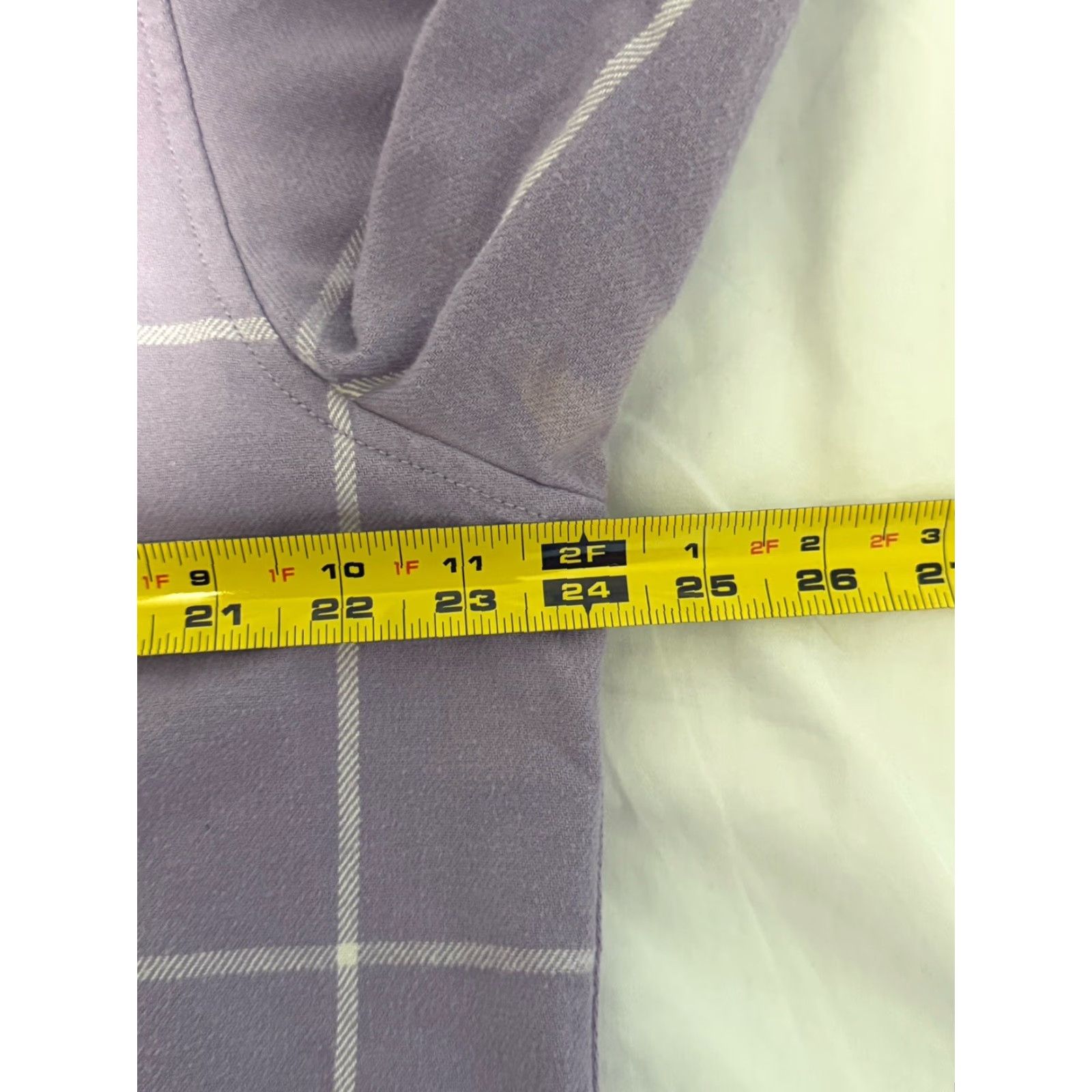 Katin KATIN Monty Flannel Shirt Lavender XL Men’s Button-Down Long Sleeve 100% Cotton Vintage? (if not vintage skip) Size US XL / EU 56 / 4 - 5 Thumbnail