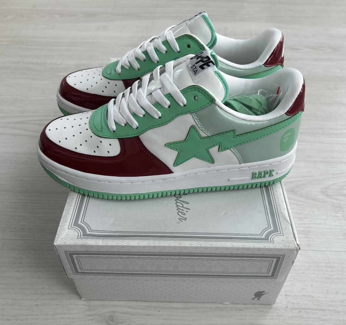 Bape VERY RARE OG 2009 A BATHING APE SENDAI EXCLUSIVE BAPESTA Size US 10 / EU 43 - 1 Thumbnail