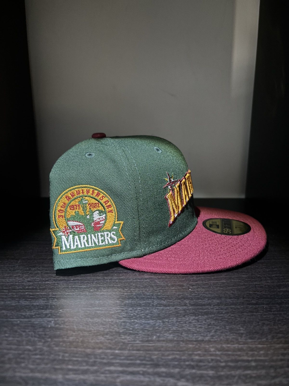 MLB × New Era Seattle Mariners 7 3/8 Fitted Size ONE SIZE - 2 Thumbnail
