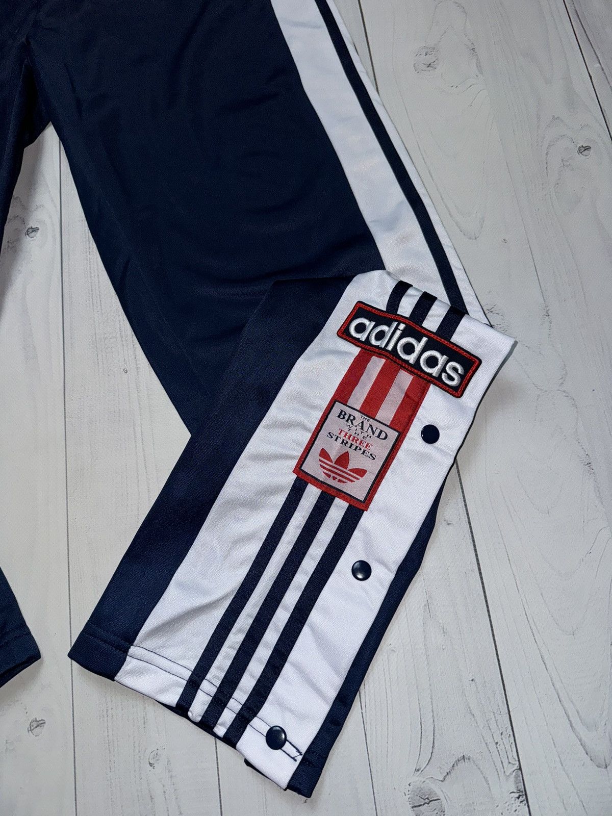 Vintage Vintage Adibreak pants rare navy size S/M Size US 32 / EU 48 - 9 Thumbnail