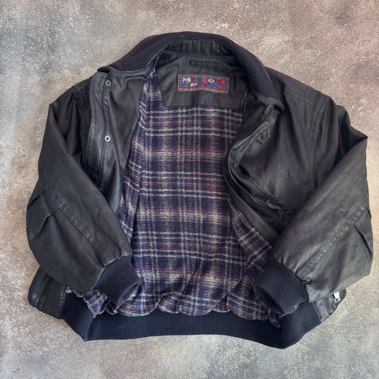 Missoni Missoni Sport 90s Vintage Bomber Jacket Size US M / EU 48-50 / 2 - 3 Thumbnail