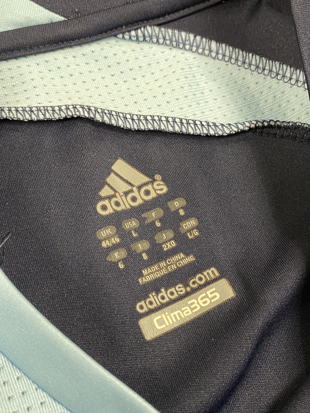 Adidas Adidas Real Madrid 2007-08 Formotion Training Soccer Jersey Size US L / EU 52-54 / 3 - 3 Thumbnail