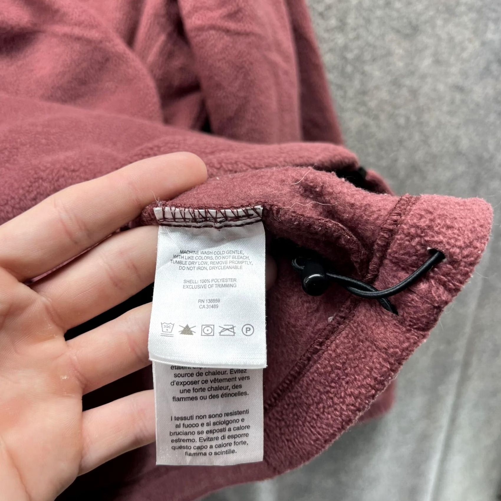 Vintage Columbia Sweater Men M Burgundy Full Zip Logo Mock Neck Size US M / EU 48-50 / 2 - 4 Thumbnail