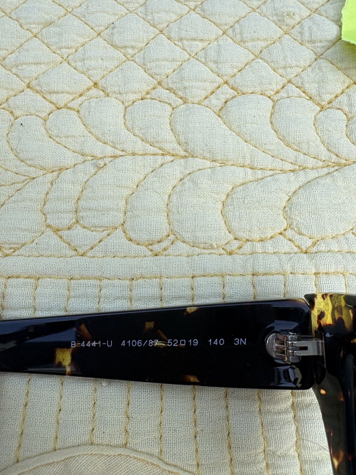 Burberry Burberry Tortoiseshell Sunnies Size ONE SIZE - 8 Thumbnail
